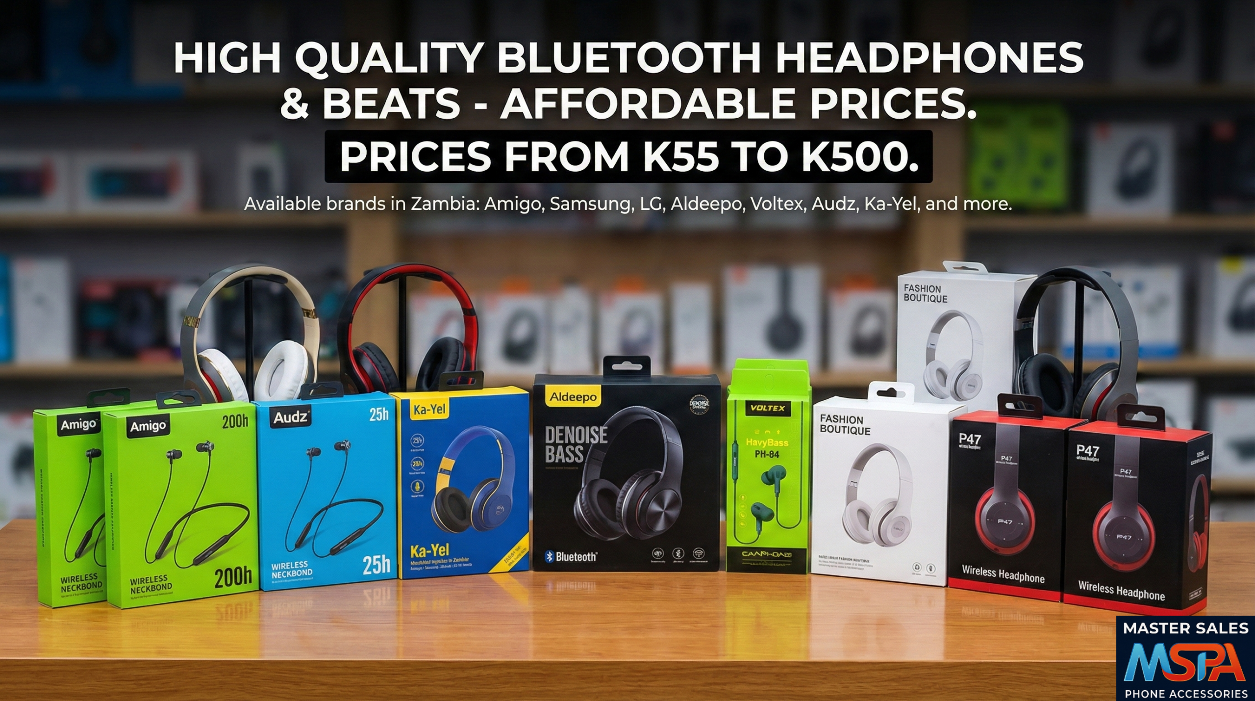 Bluetooth Headphones
