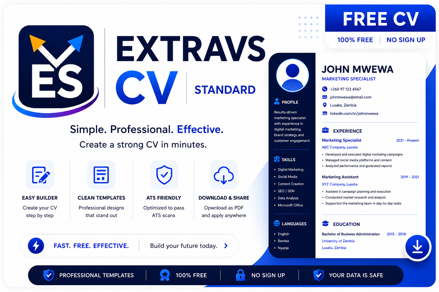 Extravs CV & Extraverse CV
