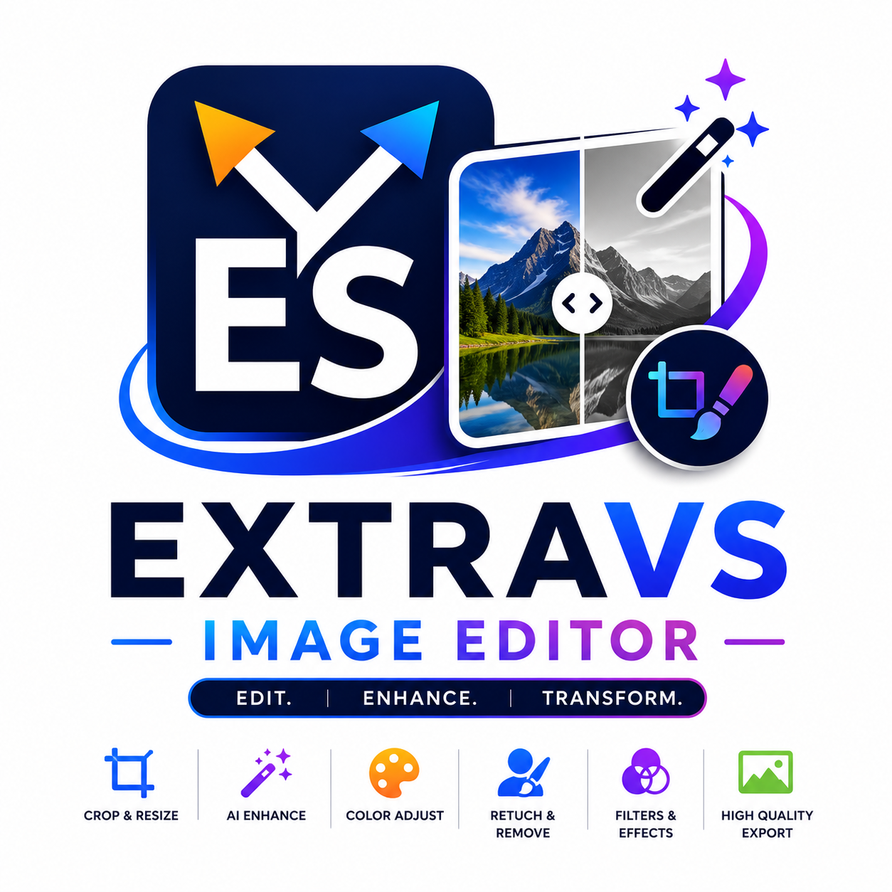 Extravs Image Editor logo