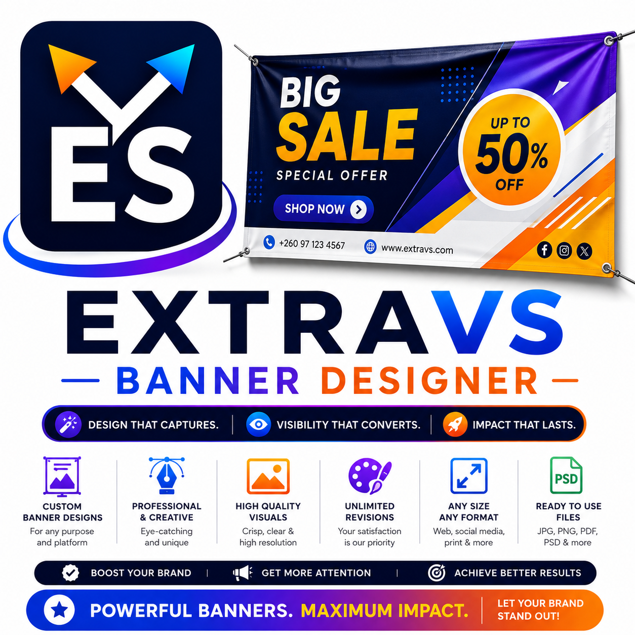 Extravs Banner Maker logo