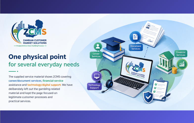 ZCMS service categories